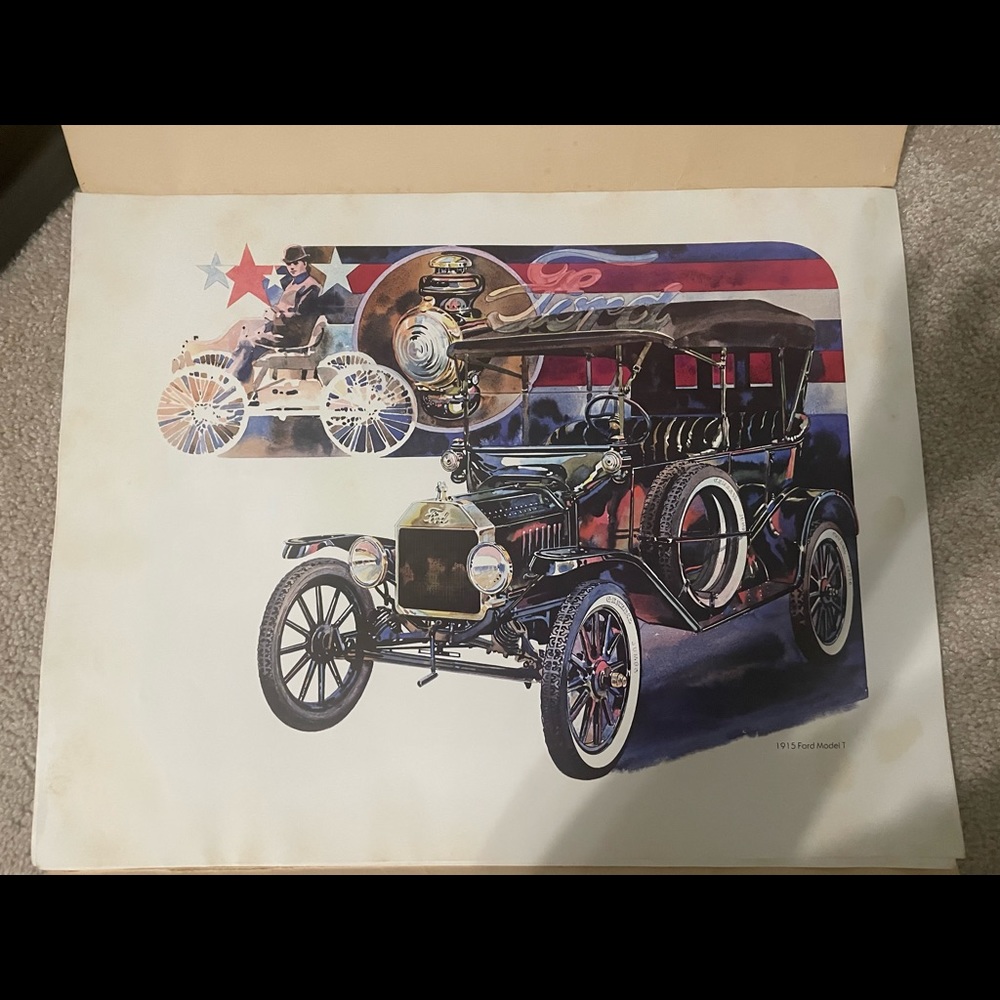 Large 14 X 18 antique photos . These are originals by general tire co.